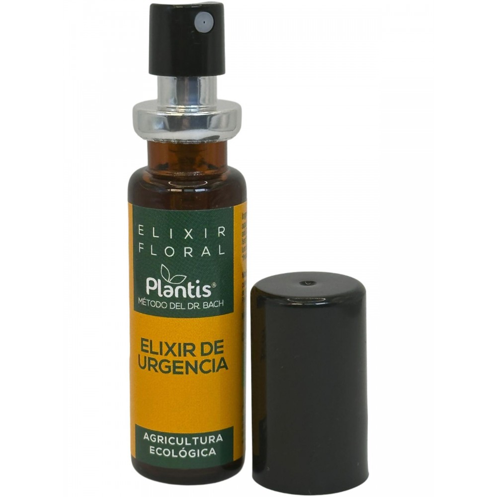 Elixir de Urgencia (Remedio Rescate) Spray 20ml de Plantis Artesania Agrícola 099020 Flores de Bach salud.bio
