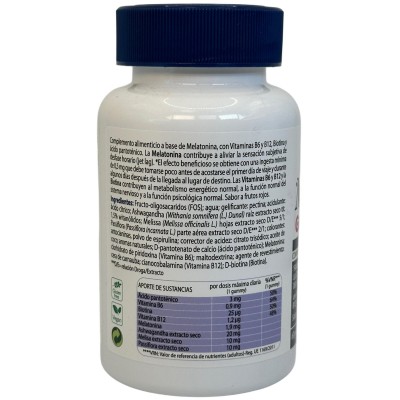 Melatonin pura 1,9mg gummies (Melatonina, Vitaminas, adaptogenos y relajantes) de ESI ESI ESI-13577 insomnio y descanso salud...