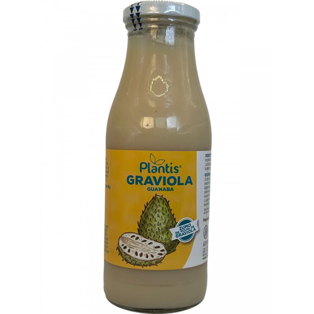 Graviola en zumo (Guanabana) 500ml de Plantis Artesania Agrícola 083030 Alimentación salud.bio