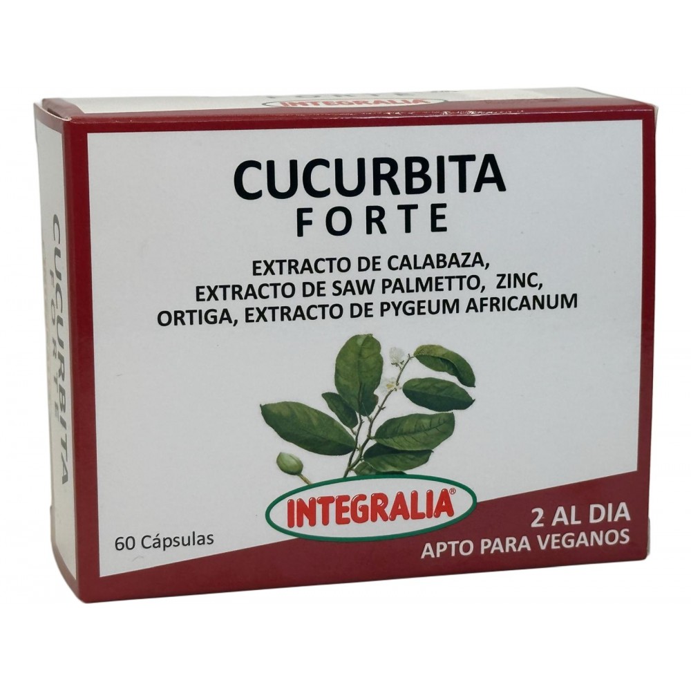 Cucurbita Forte (Prostata) 60 cápsulas de Integralia INTEGRALIA INT-54530 Bienestar urinario. Ayuda en el bienestar urinario....