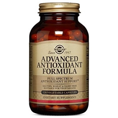 Formula Antioxidante Avanzada, Cápsulas Vegetales de Solgar Solgar  Antioxidantes salud.bio