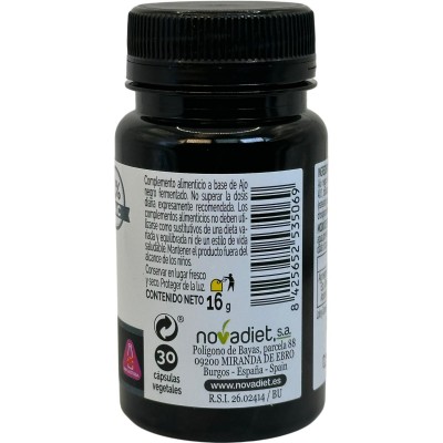 Ajo negro fermentado 30 cápsulas (Serie Elementales) de Novadiet Novadiet NOV-53506 Sistema circulatorio salud.bio