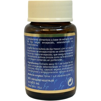 Ajo Negro Envejecido (Extracto seco 10:1) 40 cápsulas de Tongil Tongil M11 Complementos Alimenticios (Suplementos nutricional...