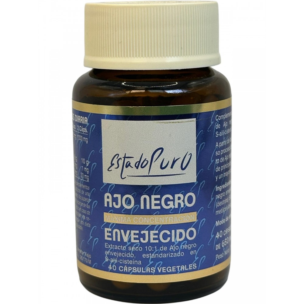 Ajo Negro Envejecido (Extracto seco 10:1) 40 cápsulas de Tongil Tongil M11 Complementos Alimenticios (Suplementos nutricional...