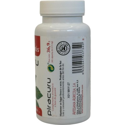 Piracuru Guaraná (Paullina cupana) 60 Cápsulas de Plantis Artesania Agrícola ART-03734 Suplementos Deportivos (Complementos A...