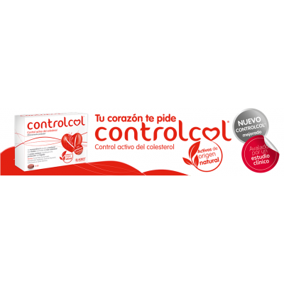 Controlcol (control activo del colesterol) 60 comprimidos de Eladiet Eladiet ELA-21712 Ayudas niveles Colesterol y Trigliceri...