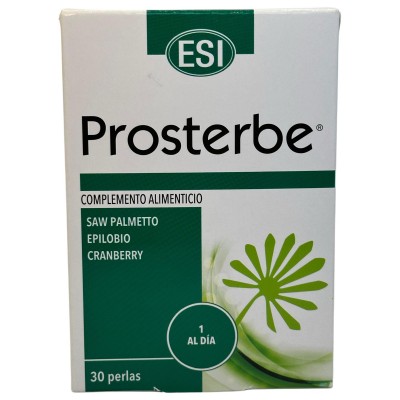 Prosterbe refuerzo de la próstata 30 perlas de ESI ESI ESI-03010905 Bienestar urinario. Ayuda en el bienestar urinario. salud...