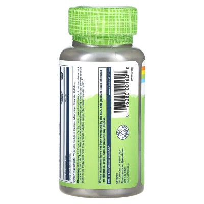 Beet Root (Remolacha) 605mg 100 Cápsulas vegetales de Solaray SOLARAY SOLA-00160 Sistema cardiovascular salud.bio