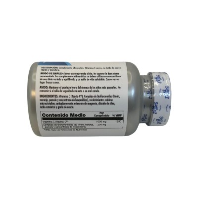 Reacta C™ (Vitamina C retard) 1000 mg 60 Comprimidos de Kal SOLARAY 74880 Vitamina C salud.bio