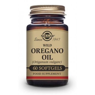 Acéite de Orégano Silvestre Solagar 60 Perlas SOLGAR 172029 Complementos Alimenticios (Suplementos nutricionales) salud.bio
