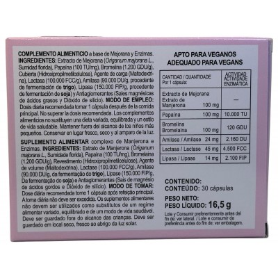 Digestial Enzimas PLUS 30 Cápsulas de Integralia INTEGRALIA GEN-54571 Ayudas aparato Digestivo salud.bio