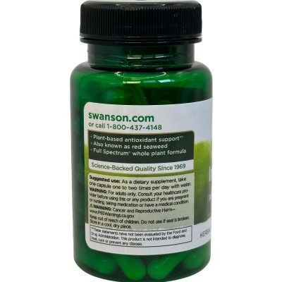 Musgo irlandés de espectro completo, 400 mg, 60 cápsulas de Swanson Swanson SWV-11291 Antioxidantes salud.bio