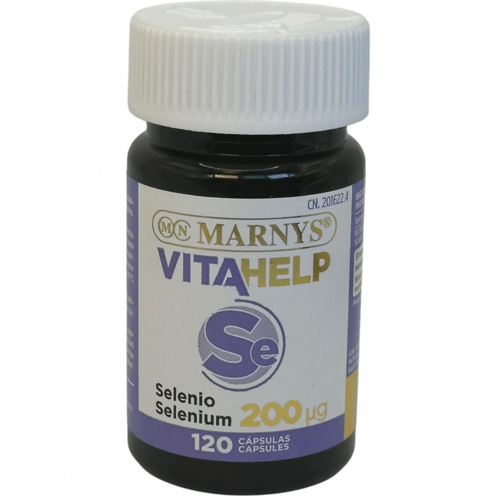 Selenio 200μg (Línea VITAHELP) de Marnys Marnys MAR-01622 Vitaminas y Minerales salud.bio