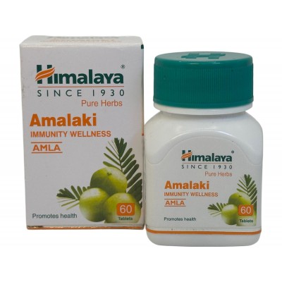 Amla C (amalaki) 60 comprimidos de Himalaya Himalaya X00116OEJXV Sistema inmunitario salud.bio