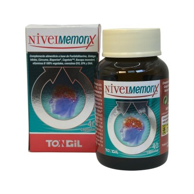 NIVELMEMORIX 40 Cápsulas de Tongil Tongil TON-30141 Memoria salud.bio