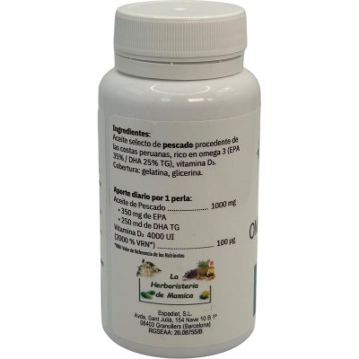 Omega 3 TG Complex (Omega 3 TG + D3 4000 iU) de Salud.bio Espadiet SAB-04010 Ayudas niveles Colesterol y Trigliceridos salud.bio