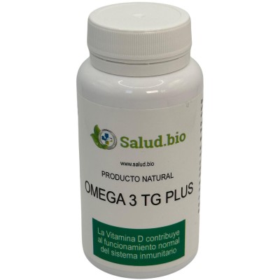 Omega 3 TG Complex (Omega 3 TG + D3 4000 iU) de Salud.bio Espadiet SAB-04010 Ayudas niveles Colesterol y Trigliceridos salud.bio