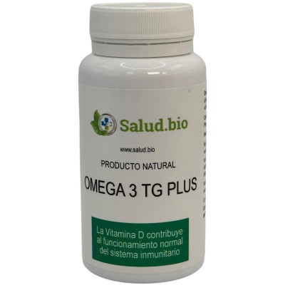 Omega 3 TG Complex (Omega 3 TG + D3 4000 iU) de Salud.bio Espadiet SAB-04010 Ayudas niveles Colesterol y Trigliceridos salud.bio