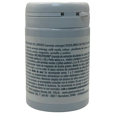 Metabolic Plus 30 comprimidos de Gianluca Mech GIANLUCA MECH GFI30C2100 Ayuda Glucemia y Diabetes salud.bio