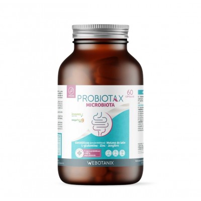 Probiotax Microbiota 60 Cápsulas de WeBotanix WEBOTANIX WEB-22357 Ayudas aparato Digestivo salud.bio