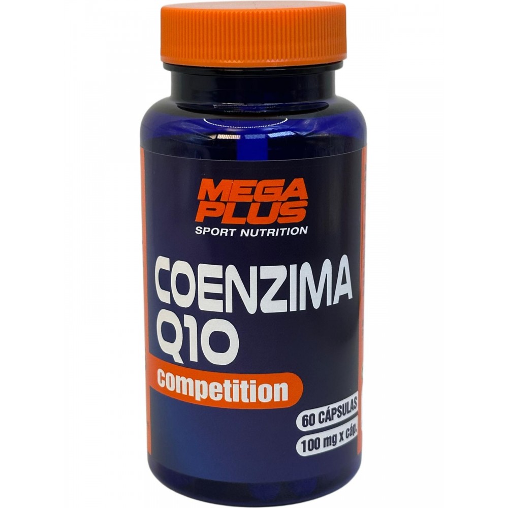 Coenzima Q10 100mg 60 cápsulas (serie Competition) de Megaplus Artesania Agrícola MEG-06434 Antioxidantes salud.bio
