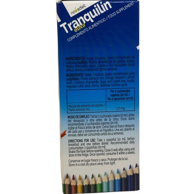 Tranquilín Elixir 150ml de Novadiet Novadiet NOV-04062 insomnio y descanso salud.bio