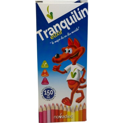 Tranquilín Elixir 150ml de Novadiet Novadiet NOV-04062 insomnio y descanso salud.bio