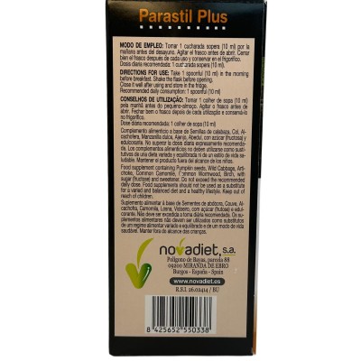 Parastil Plus 250ml de Novadiet Novadiet NOV-55033 Ayudas aparato Digestivo salud.bio