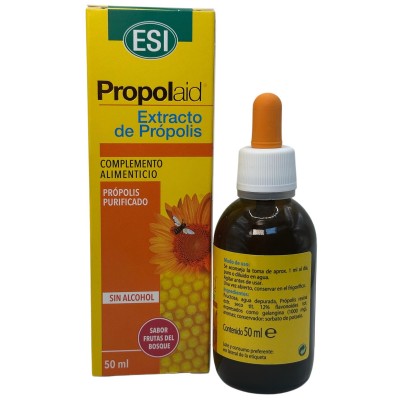 Propolaid extracto de propolis 50ml sin alcohol de ESI ESI ESI-21010601 Acción benéfica garganta y pecho salud.bio