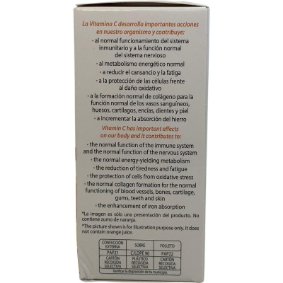 Vitamina C 1000mg POLVO (20 sobres) de ESI® ESI ESI-33010822 Vitamina C salud.bio