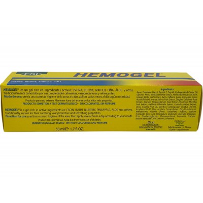 Hemogel 50ml de ESI ESI 49010201 Plantas Medicinales salud.bio