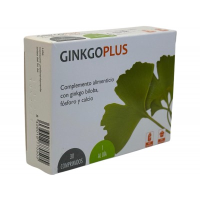 Ginkgo Plus 30 comprimidos de Herbofarm HerboFarm HFA-77050 Sistema circulatorio salud.bio