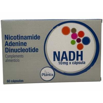 NADH Plus (Nicotinamide Adenine Dinucleotide) 60 Cápsulas de Plantis Artesania Agrícola ART-03560 Antioxidantes salud.bio