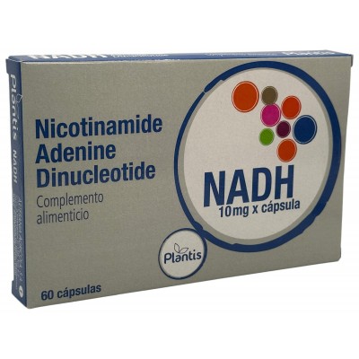 NADH Plus (Nicotinamide Adenine Dinucleotide) 60 Cápsulas de Plantis Artesania Agrícola ART-03560 Antioxidantes salud.bio