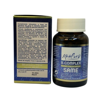 B-Complex SAME 60 cápsulas (Estado Puro) de Tongil Tongil M43 Vitamina B salud.bio