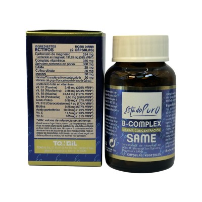 B-Complex SAME 60 cápsulas (Estado Puro) de Tongil Tongil M43 Vitamina B salud.bio