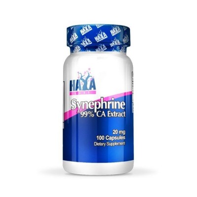 Sinefrina 99% 20mg (synephrine) 100 cápsulas de Haya labs Haya Labs HAY-00703 Quemagrasas y similares salud.bio
