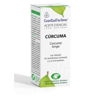 ACEITE ESENCIAL Cúrcuma de Esential´aroms INTERSA  Aceites esenciales uso interno salud.bio