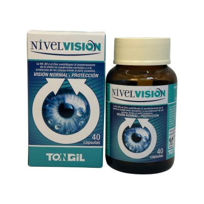 NIVELVISIÓN (Visión y Protección) 40 Cápsulas de Tongil Tongil H34 Ojos, visión salud.bio