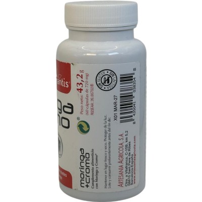 Moringa + Cromo 60 cápsulas de Plantis Artesania Agrícola 080118 Control de Peso salud.bio