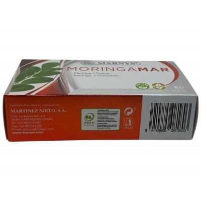 MORINGAMAR (Moringa + Cromo) 60 cápsulas de Marnys Marnys MN478A Control de Peso salud.bio