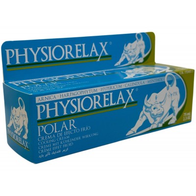 Physiorelax POLAR Crema (efecto frio) 75mL Physiorelax 172457.1 Articulaciones, Huesos, Tendones y Musculos, componen el Apar...