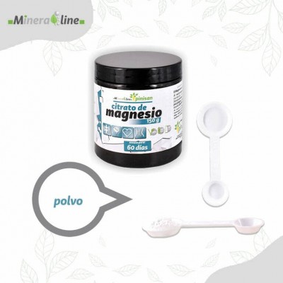 CITRATO de MAGNESIO 150 gramos en polvo de Pinisan Pinisan 106.00272 Suplementos Minerales  salud.bio