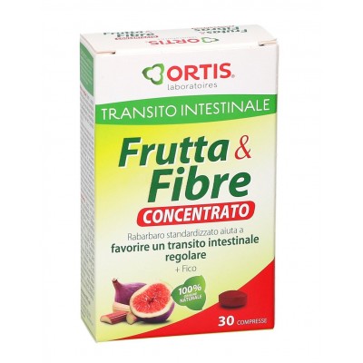 Frutas y Fibras Concentrado en comprimidos de Ortis Laboratorio Ortis 30504 Laxantes salud.bio