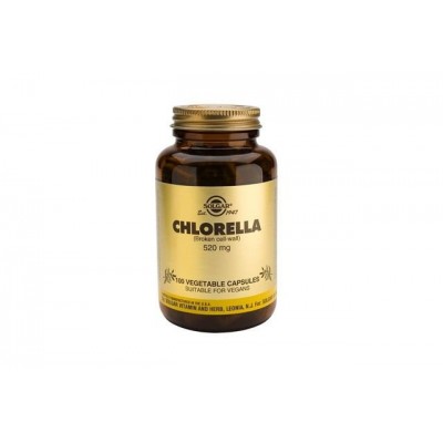 Clorela 520mg Solgar 100 Cápsulas vegetales SOLGAR 183818 Complementos Alimenticios (Suplementos nutricionales) salud.bio