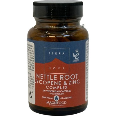 Ortiga, Licopeno y Zinc Complex - Próstata - de Terra Nova Terranova TER-79175-79174 Bienestar urinario. Ayuda en el bienesta...