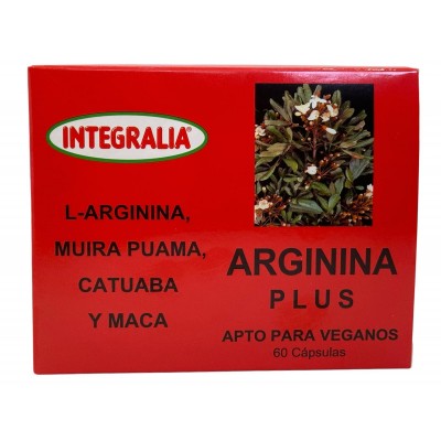 Arginina Plus 60 Cápsulas de Integralia INTEGRALIA INT-54378 Salud Sexual y Fertilidad salud.bio