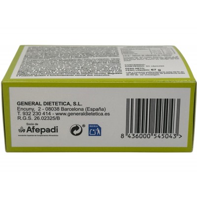 Magnesio + Potasio 60 cápsulas de Integralia INTEGRALIA GEN-481 Articulaciones, Huesos, Tendones y Musculos, componen el Apar...