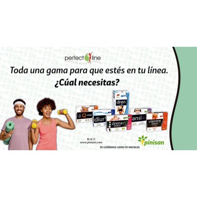 Ansi PLUS (perfect line) ayuda control apetito 30 Cápsulas de Pinisan Pinisan MYC-00841 Quemagrasas y similares salud.bio