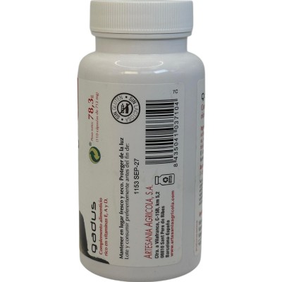 GADUS (Aceite de hígado de Bacalao) 110 cápsulas de Plantis Artesania Agrícola 080060 Ayudas niveles Colesterol y Triglicerid...